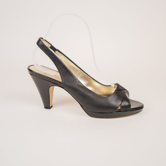 Anne Klein Slingback Open Toe Sandals - Picture 1 of 7